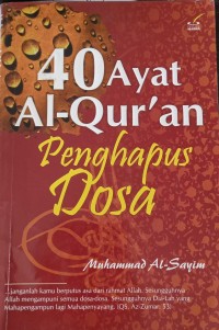 Image of 40 Ayat Al-Qur'an Penghapus Dosa