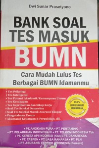 Bank Soal Tes Masuk BUMN