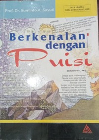 Berkenalan dengan Puisi
