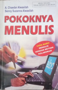 Pokoknya Menulis