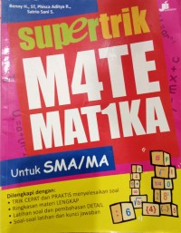 Supertrik Matematika untuk SMA/MA